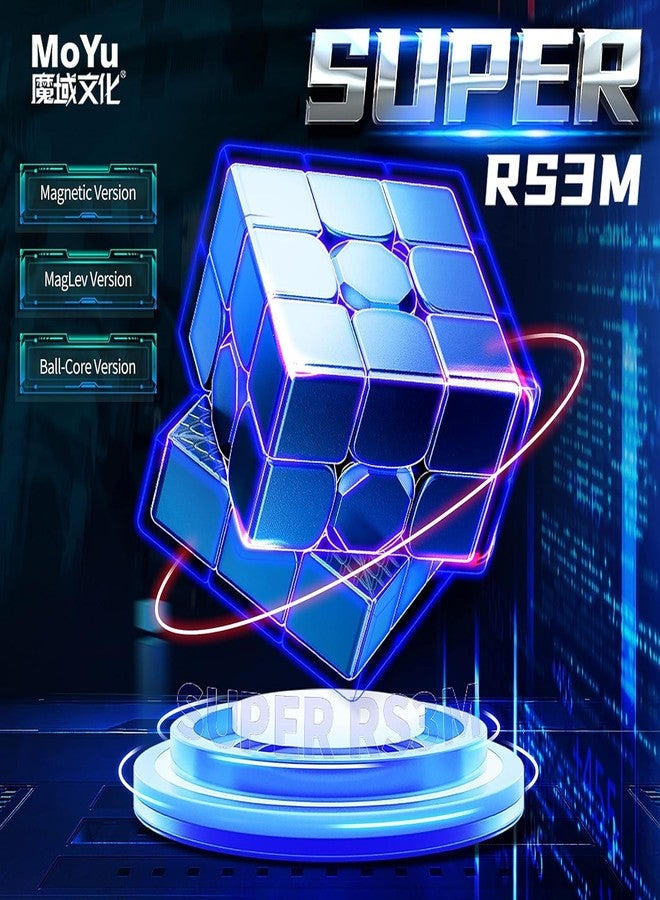 HAWKISTER Kid Moyu Super Rs3M 2022 3X3 Maglev Speed Cube, Moyu Rs3 M Maglev Professional 3X3 Stickerless Speed Cube, Upgraded Ver. Of The Moyu Rs3M 2021 & 2020 (Super Rs 3M Series Maglev Pro Version) - Image 5